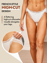 [White] SilkSilky-UK 100% Silk Jersey Panty 006