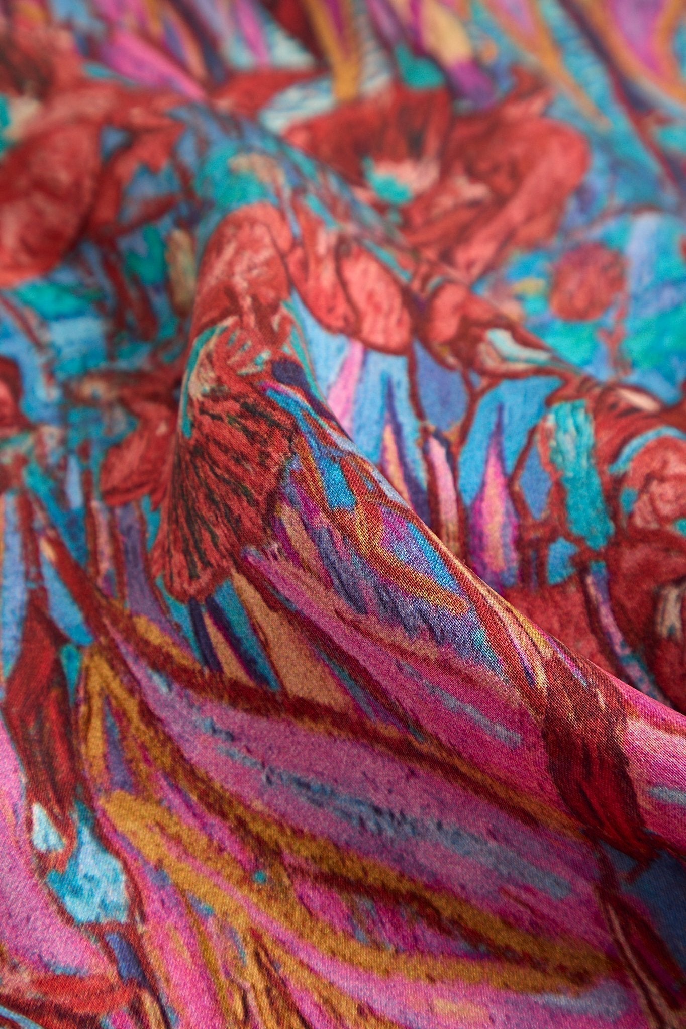 [P095] SilkSilky-UK Pure Silk Scarf 004