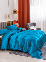 [Teal] SilkSilky-UK 19Momme Bed Linen Set 003