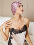 SilkSilky UK Pure Silk Sleep Cap PaleMauve 004