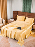 SilkSilky UK 25Momme Pure Silk Bedding Set Champagne 005