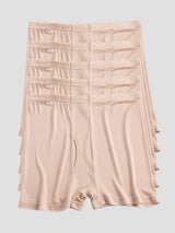 [Beige] SilkSilky-UK 100% Silk Jersey Men's Underwear 002
