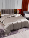 SilkSilky UK 22Momme Pure Silk Duvet Cover Gray 003