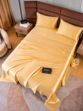 SilkSilky UK 22Momme Pure Silk Bedding Set Champagne 004