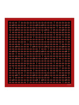 [Black Cherry] SilkSilky-UK Scarf 001