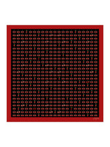 [Black Cherry] SilkSilky-UK Scarf 001