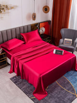 [Wine] SilkSilky-UK 19Momme Bed Linen Set 001
