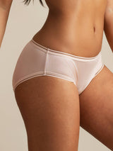 [Pale Mauve] SilkSilky-UK 100% Silk Jersey Panty 003