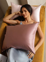 [PaleMauve+LightPink] SilkSilky-UK 22Momme Pure Silk Pillowcase 004