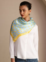 [Blue Banana] SilkSilky-UK Scarf 003