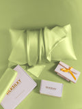 SilkSilky-UK 19Momme Pure Silk Pillowcase MintGreen 008