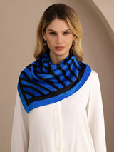 [Blue Arcs] SilkSilky-UK Scarf 002