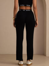 [Black] SilkSilky-UK Womens Pants 002