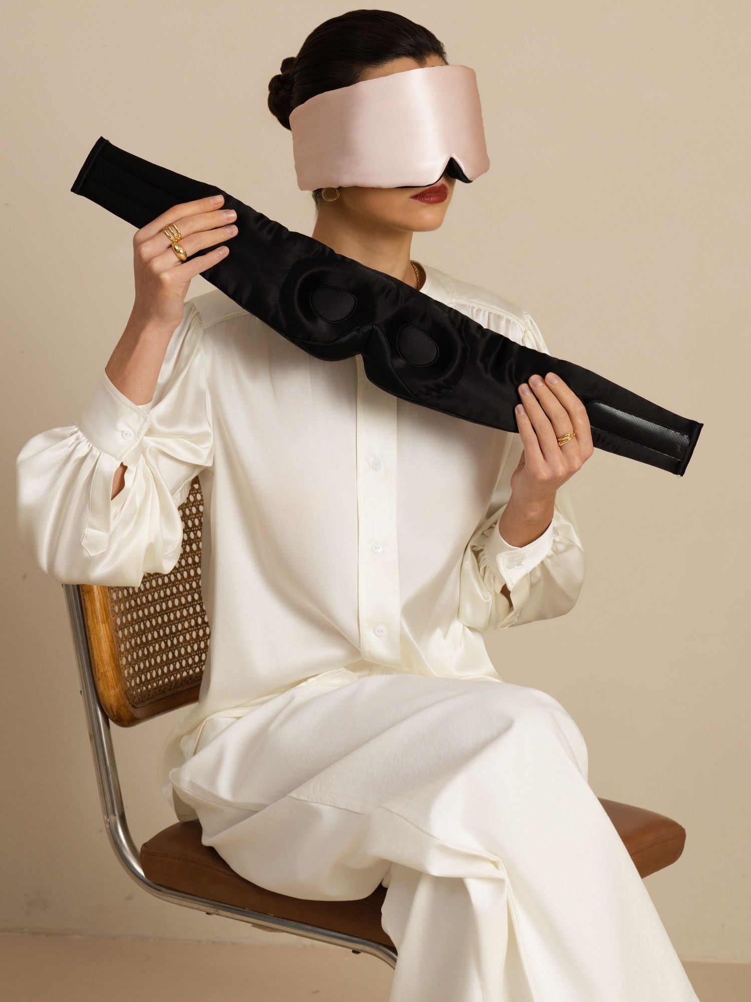 [Pink] SilkSilky-UK Eye Mask 001