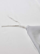 [LightGray+White] SilkSilky-UK 22Momme Pure Silk Bedding Set 006,