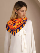 [Orange Dog] SilkSilky-UK Scarf 003