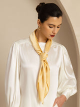 [Champagne] SilkSilky-UK Scarf 002