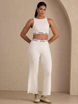 [White] SilkSilky-UK Womens Pants 007