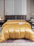 SilkSilky UK 22Momme Pure Silk Duvet Cover Champagne 001