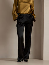 [Black] SilkSilky-UK Women's Pants 004