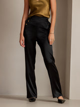[Black] SilkSilky-UK Women's Pants 003