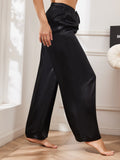 SilkSilky UK Pure Silk Womens Pants Black 003