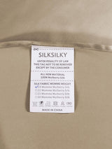[Khaki] SilkSilky-UK 19Momme Bed Linen Set 005
