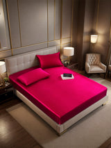 [Wine] SilkSilky-UK 19Momme Bed Linen Set 001