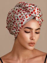 [Cherry] SilkSilky-UK Hair Towel Wrap 004