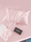 SilkSilky-UK 19Momme Pure Silk Pillowcase Pink 007