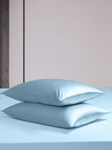 [Light Blue] SilkSilky-UK 19Momme Bed Linen Set 003