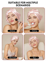 [Pink] SilkSilky-UK Sleep Cap 006