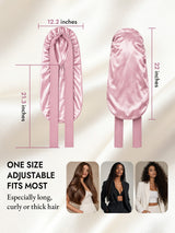 [Pink] SilkSilky-UK Sleep Cap 004