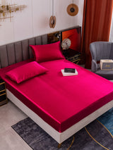 [Wine] SilkSilky-UK 19Momme Bed Linen Set 005