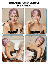 [Pale Mauve] SilkSilky-UK Sleep Cap 006