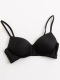 SilkSilky UK Silk Knitted Bra Black 006