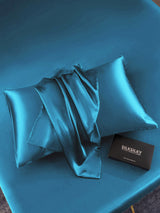 [Teal] SilkSilky-UK 19Momme Pure Silk Pillowcase 005