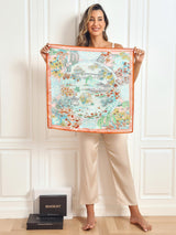 [P064] SilkSilky-UK Pure Silk Scarf 002