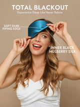 [Teal] SilkSilky-UK Sleep Mask 002
