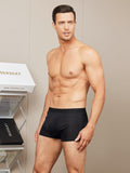 SilkSilky UK Silk Knitted Mens Underwear Black 001