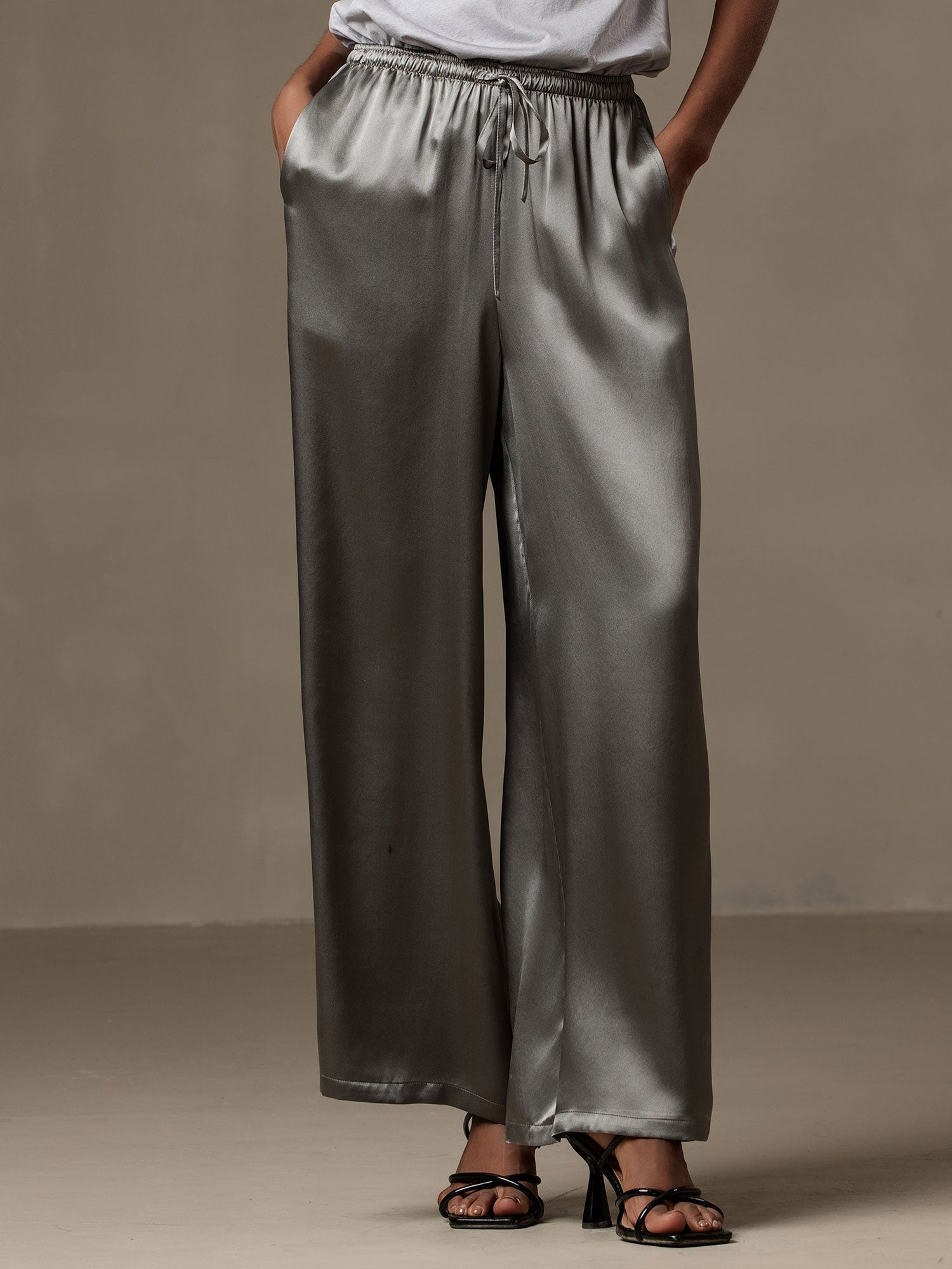 [Dark Gray] SilkSilky-UK Women's Pants 001
