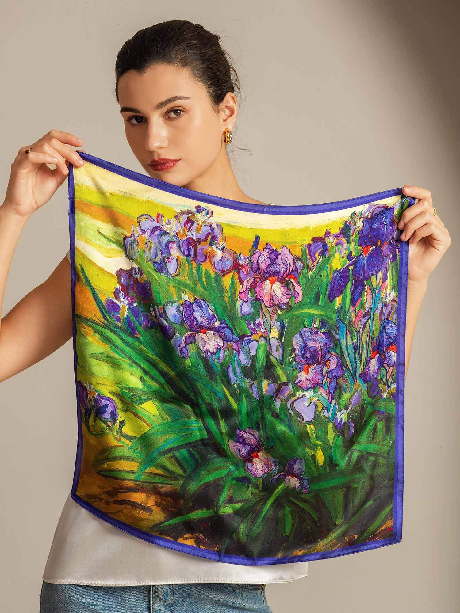 [P094] SilkSilky-UK Pure Silk Scarf 003