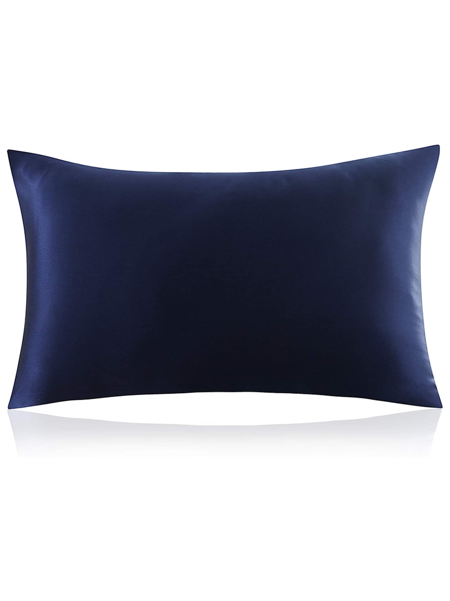 SilkSilky UK 22Momme Pure Silk Pillowcase Set DarkBlue 003