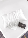 SilkSilky-UK 19Momme Pure Silk Pillowcase White 005