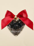 SilkSilky-UK Pure Silk Scrunchie Black 001