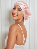 SilkSilky UK Pure Silk Sleep Cap Pink 006