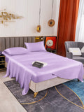 SilkSilky UK 19Momme Pure Silk Bedding Set Lavender 004