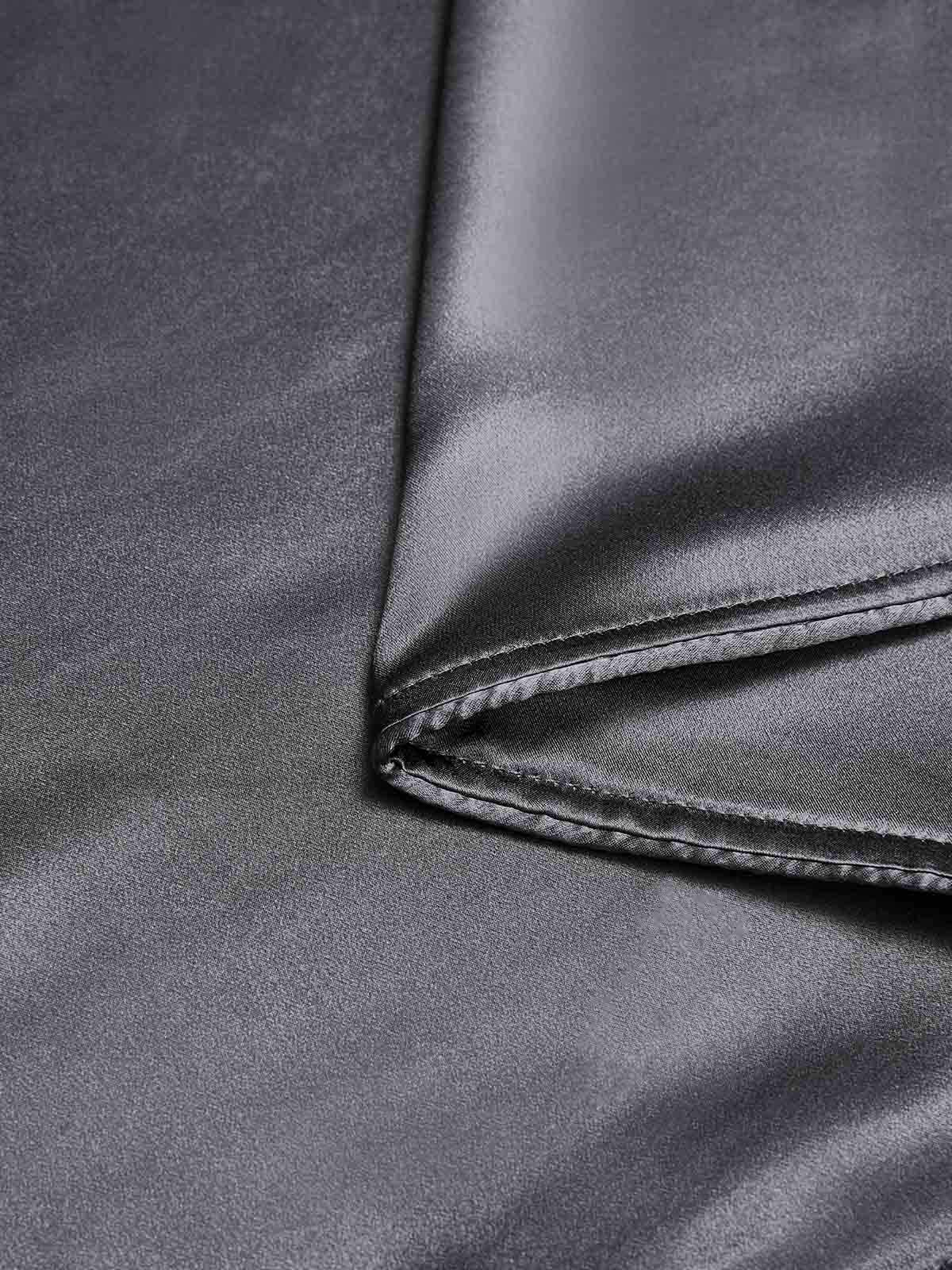 [Dark Gray] SilkSilky-UK 19Momme Pure Silk Duvet Cover 004