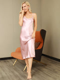 SilkSilky-UK-Pure-Silk-Sleeveless-Round-Neck-Nightdress-Pink-001