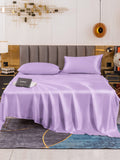 SilkSilky UK 19Momme Pure Silk Bedding Set Lavender 002